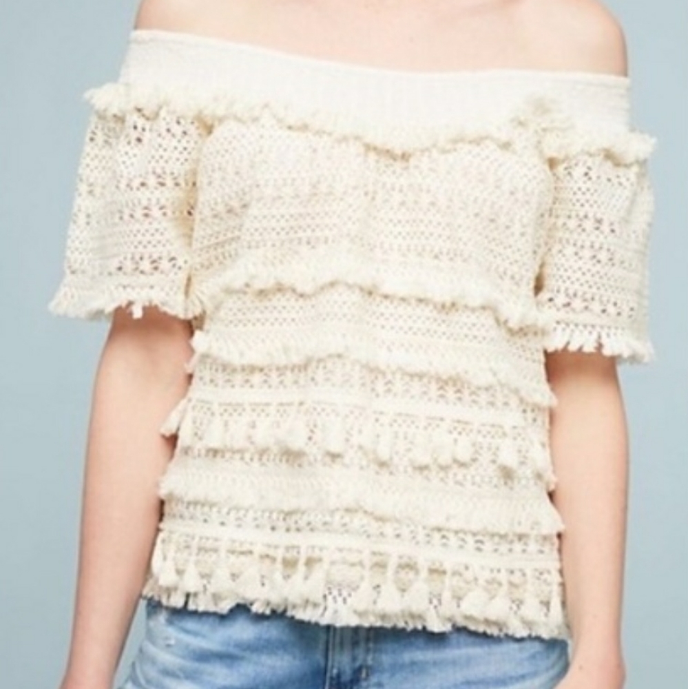 Love Sam off the shoulder top